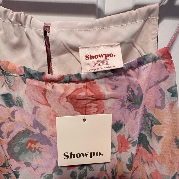 NWT Showpo Skylar Top in Flower Crown - Size 10 - Picture 5 of 6